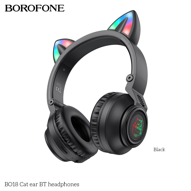 BOROFONE BO18 cat-ear wireless headphones Bluetooth 5.0 NZ 6