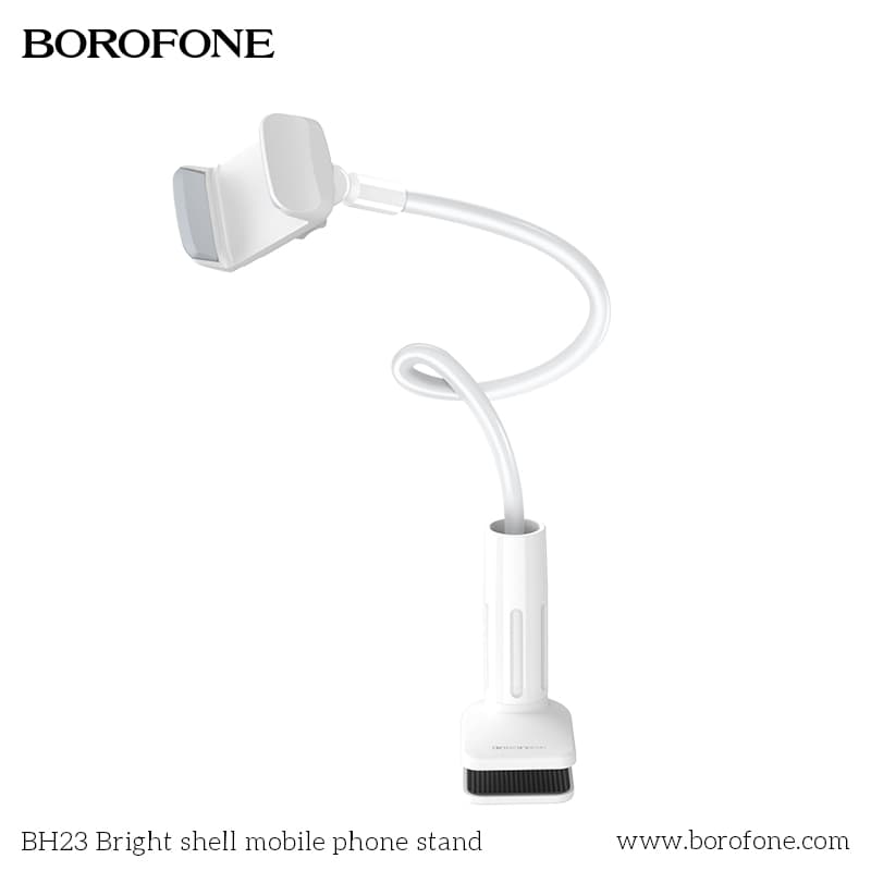 BOROFONE BH23 Bright shell gooseneck phone holder NZ