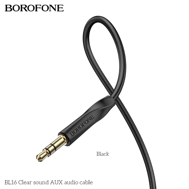 BOROFONE BL16 Clear sound 3.5 mm AUX cable NZ