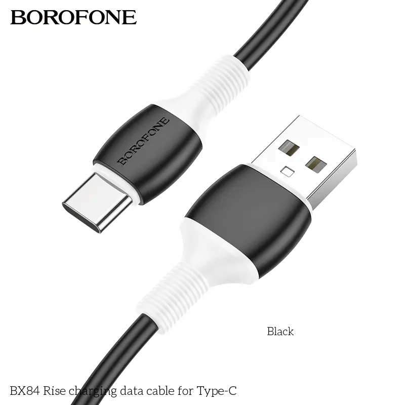 BOROFONE BX84 Rise USB-A to USB-C cable NZ
