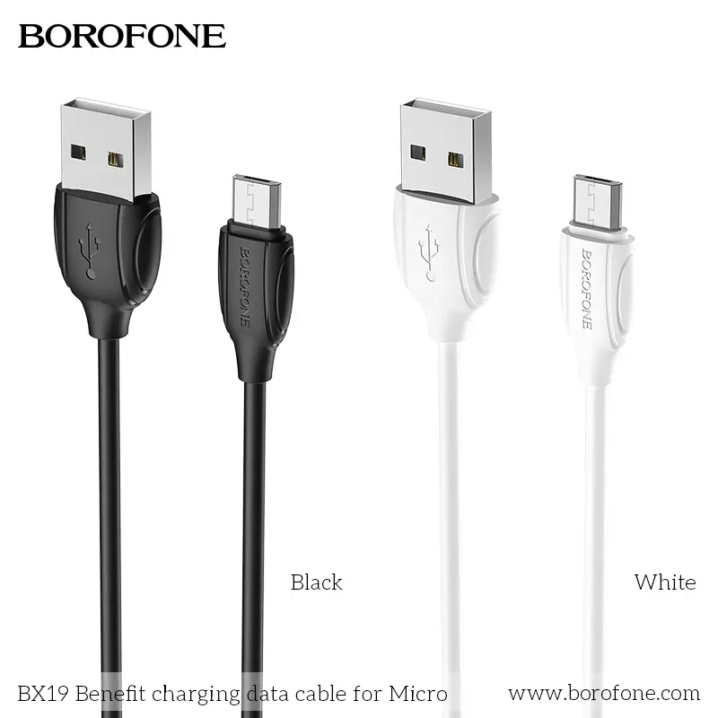 BOROFONE BX19 Benefit USB-A to Micro-USB cable NZ