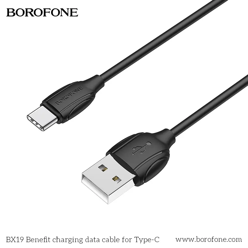 BOROFONE BX19 Benefit USB-A to USB-C cable NZ