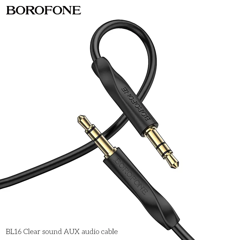 BOROFONE BL21 Lemon 3.5 mm AUX cable NZ