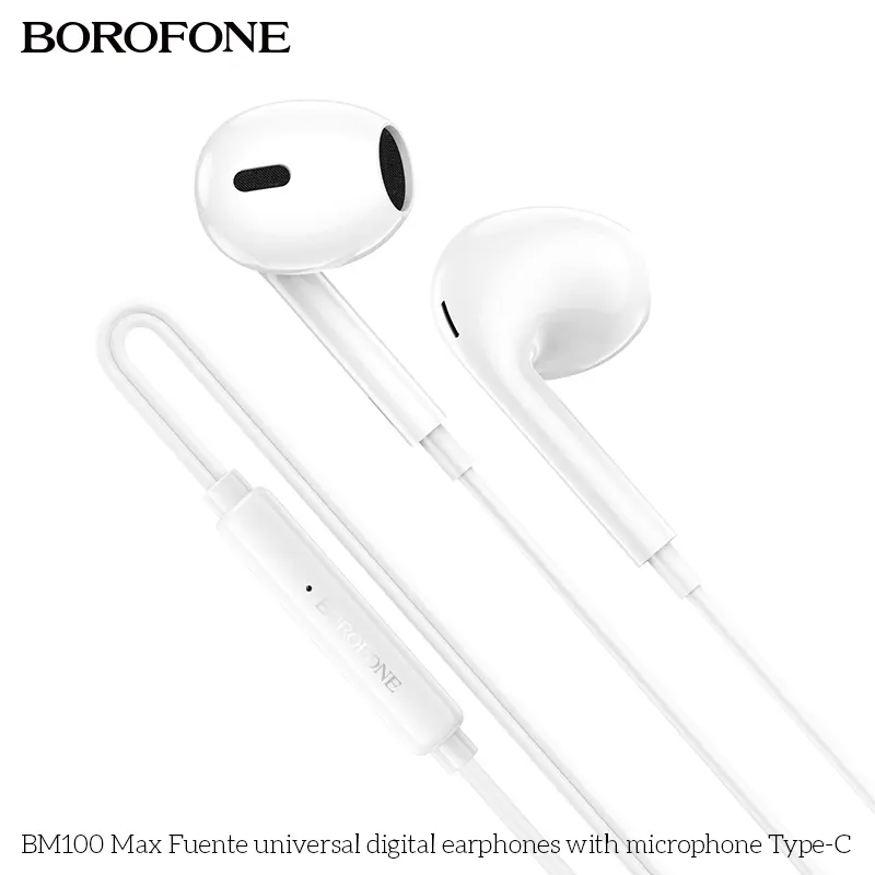 BOROFONE BM100 USB-C earphones with microphone NZ