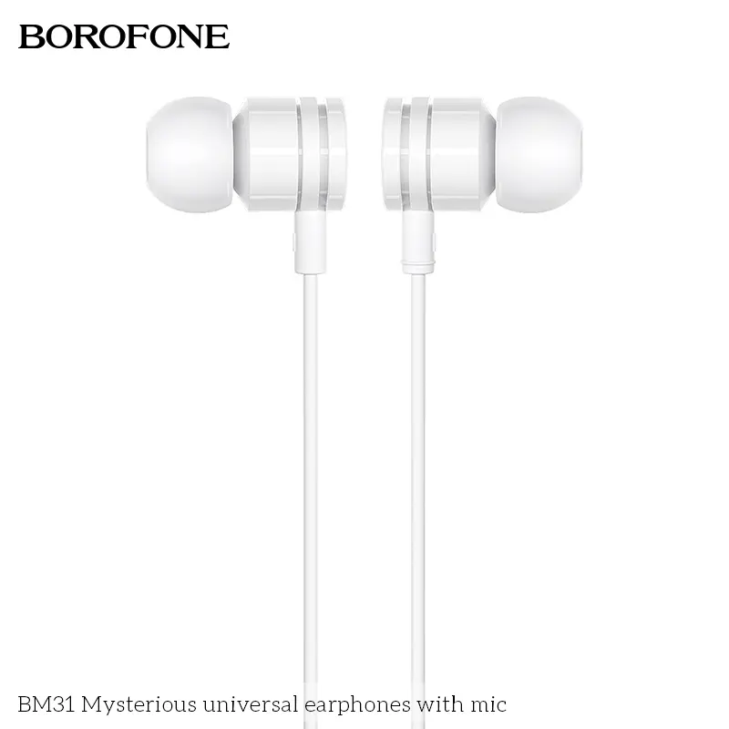 BOROFONE BM31 Mysterious wired earphones with mic NZ